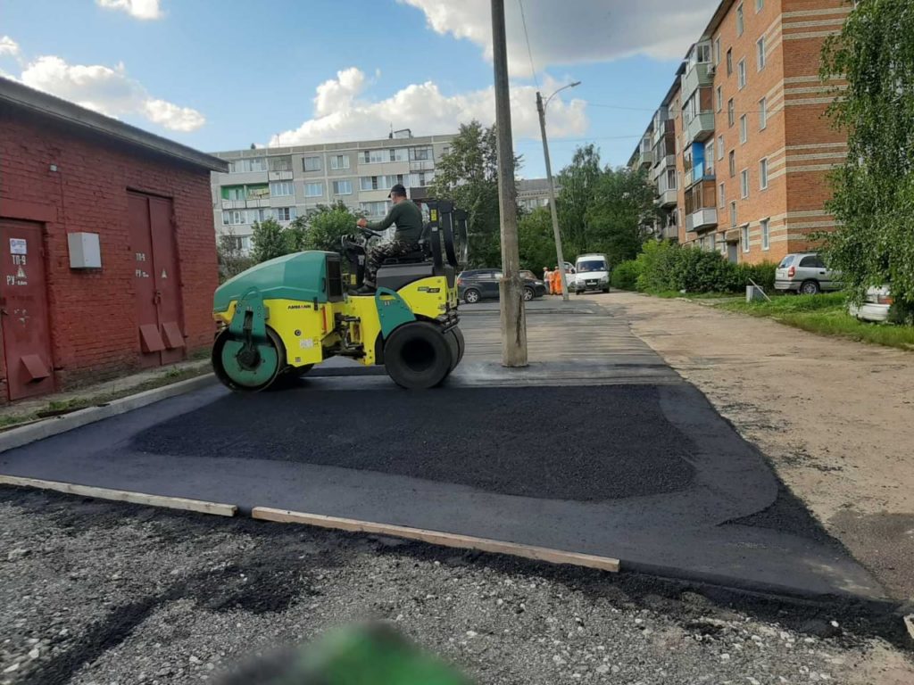 асфальтирование парковки
