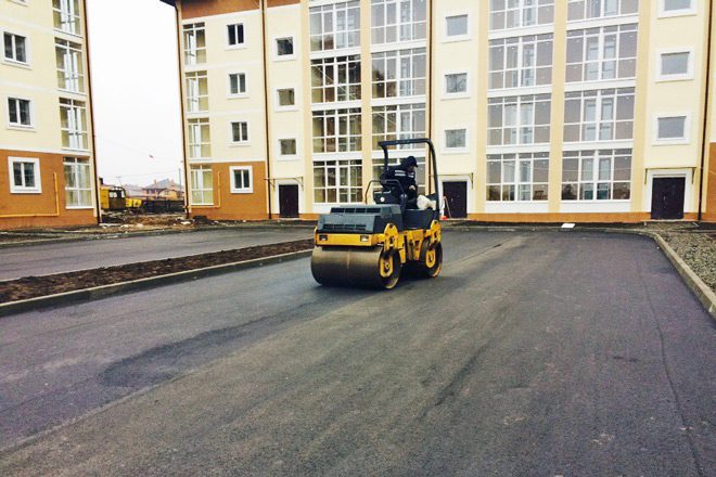 асфальтирование придомовой территории